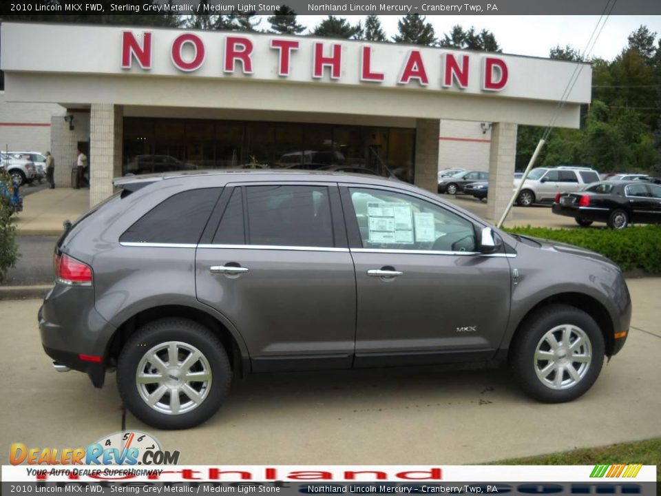 2010 Lincoln MKX FWD Sterling Grey Metallic / Medium Light Stone Photo #1