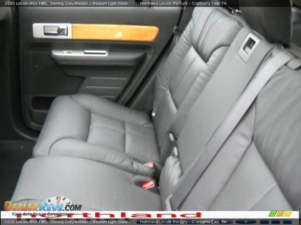 2010 Lincoln MKX FWD Sterling Grey Metallic / Medium Light Stone Photo #11