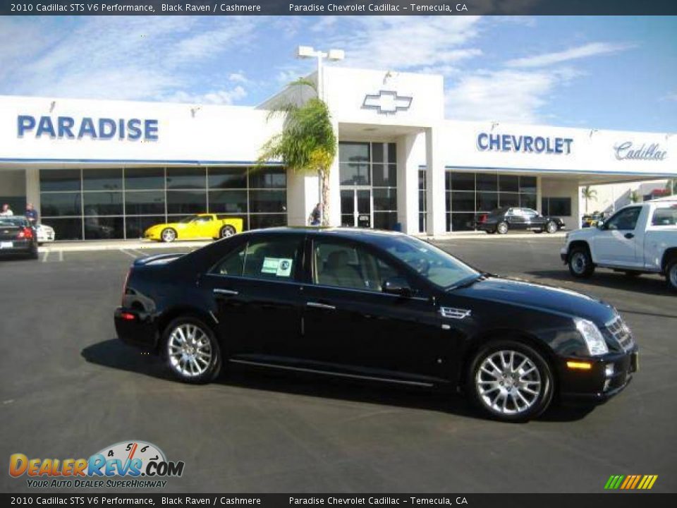2010 Cadillac STS V6 Performance Black Raven / Cashmere Photo #1