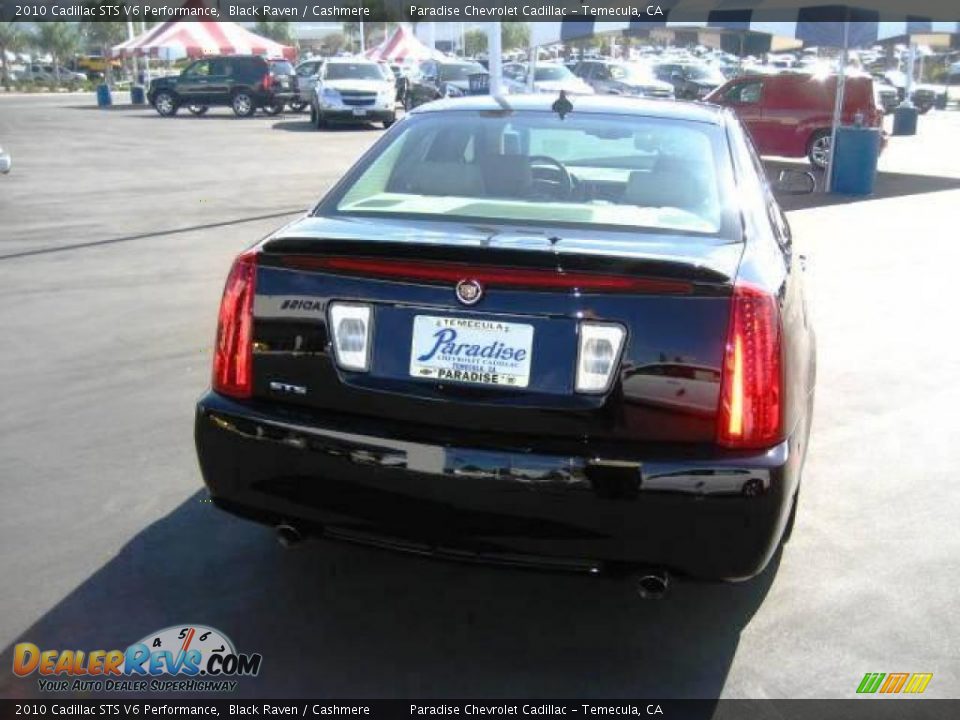 2010 Cadillac STS V6 Performance Black Raven / Cashmere Photo #6