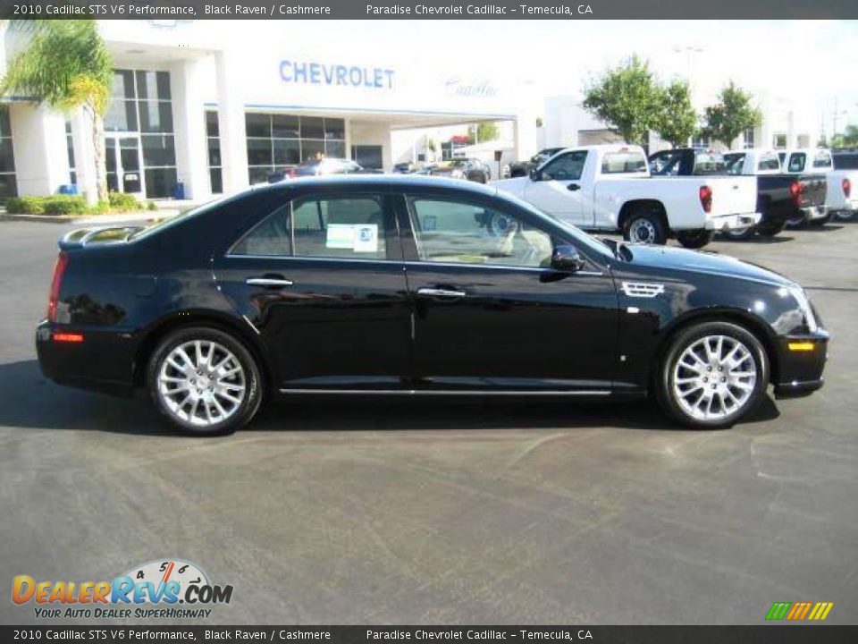 2010 Cadillac STS V6 Performance Black Raven / Cashmere Photo #9