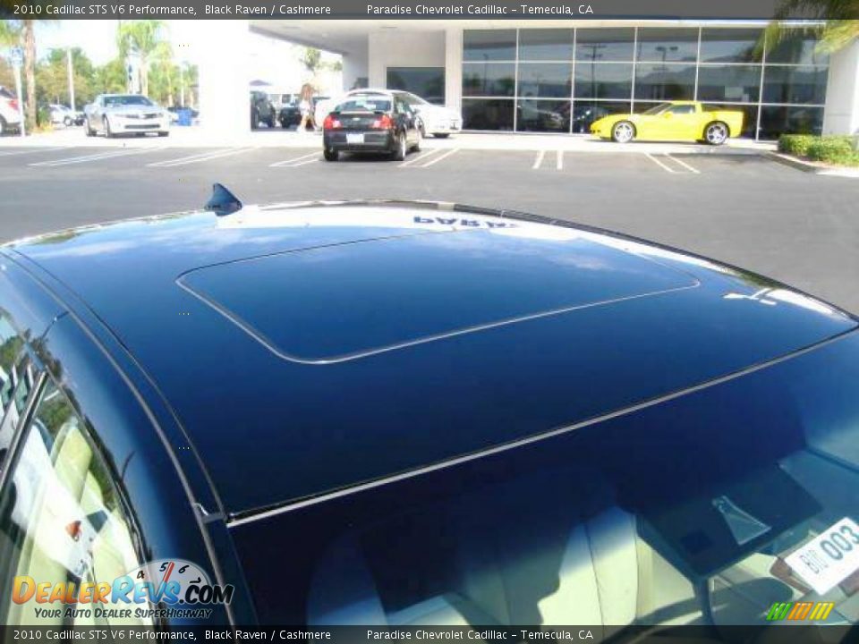 2010 Cadillac STS V6 Performance Black Raven / Cashmere Photo #10