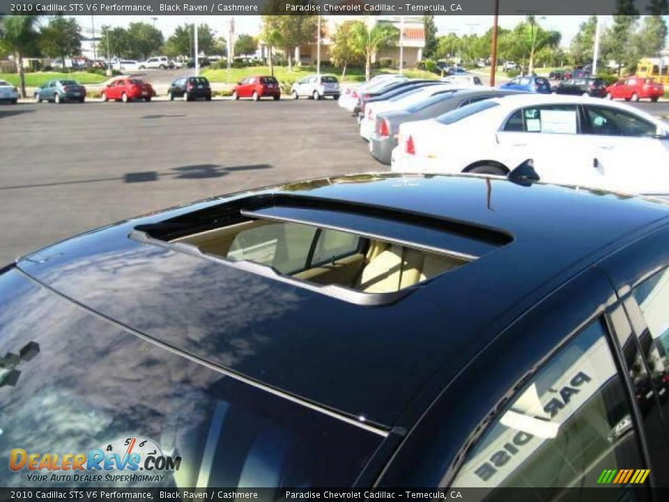 2010 Cadillac STS V6 Performance Black Raven / Cashmere Photo #11