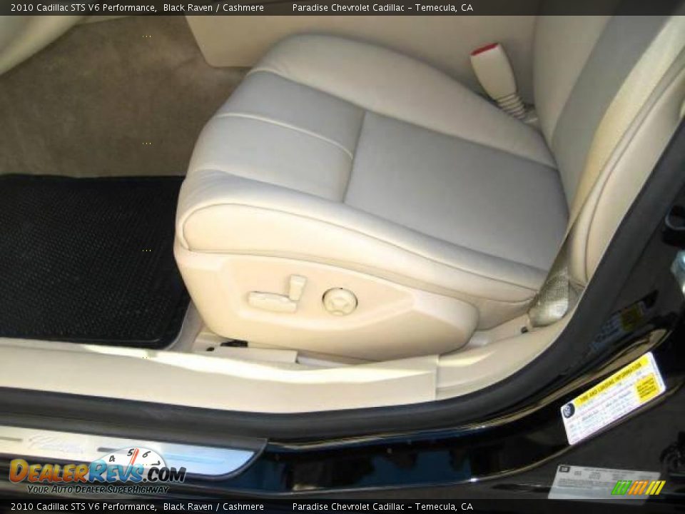 2010 Cadillac STS V6 Performance Black Raven / Cashmere Photo #13
