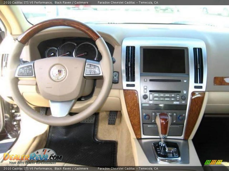 2010 Cadillac STS V6 Performance Black Raven / Cashmere Photo #19