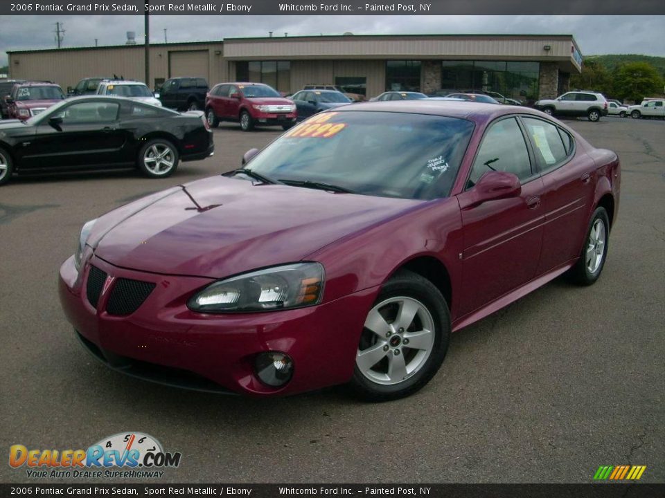 2006 Pontiac Grand Prix Sedan Sport Red Metallic / Ebony Photo #1