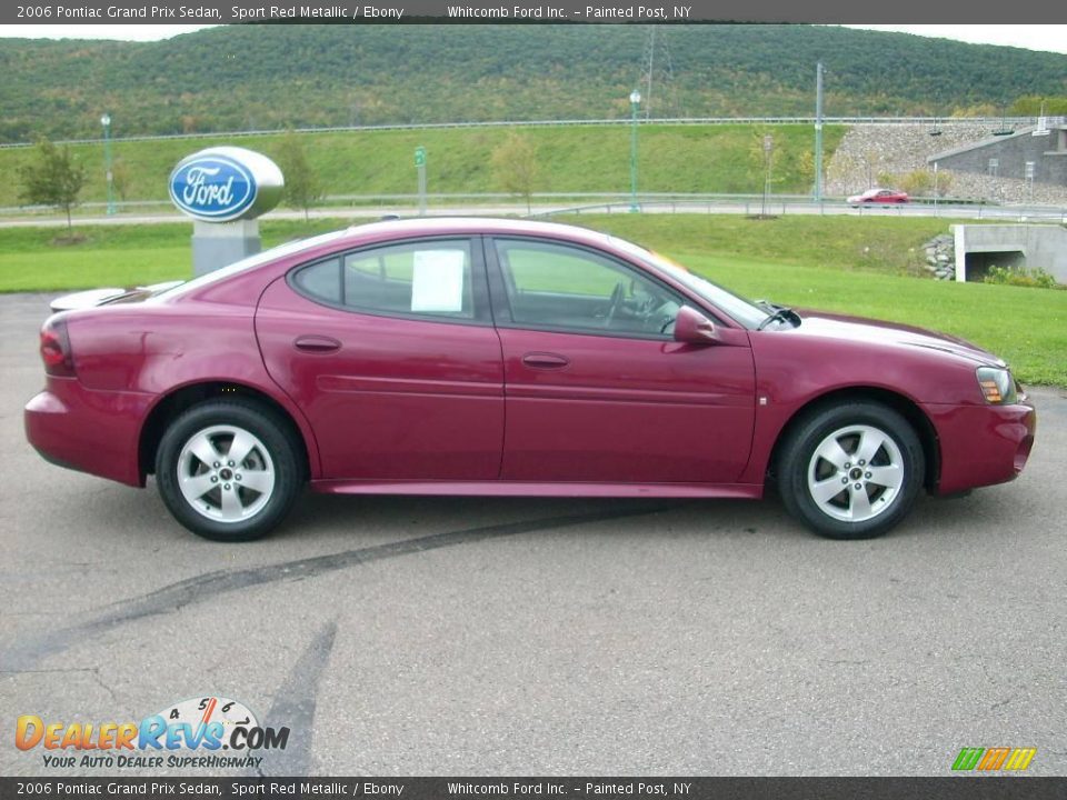 2006 Pontiac Grand Prix Sedan Sport Red Metallic / Ebony Photo #5