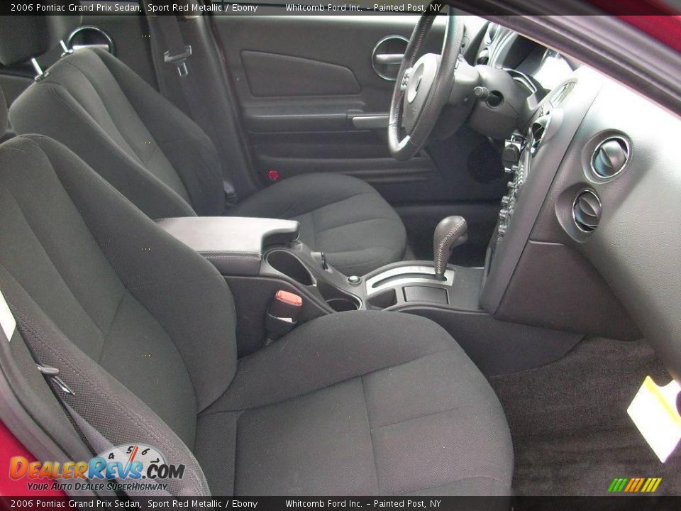 2006 Pontiac Grand Prix Sedan Sport Red Metallic / Ebony Photo #9