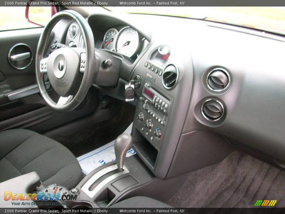 2006 Pontiac Grand Prix Sedan Sport Red Metallic / Ebony Photo #10