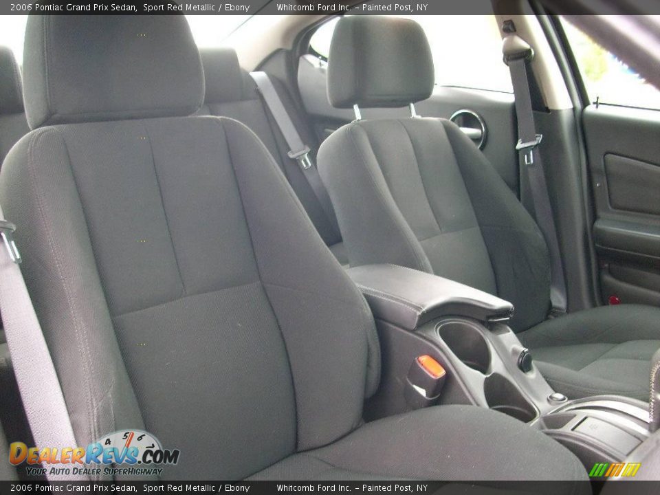 2006 Pontiac Grand Prix Sedan Sport Red Metallic / Ebony Photo #11