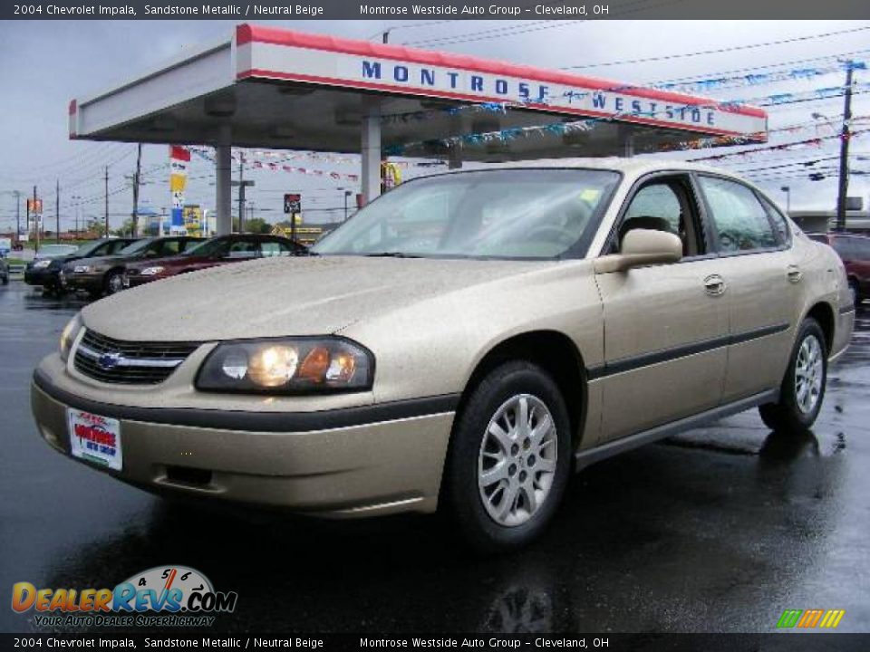 2004 Chevrolet Impala Sandstone Metallic / Neutral Beige Photo #1