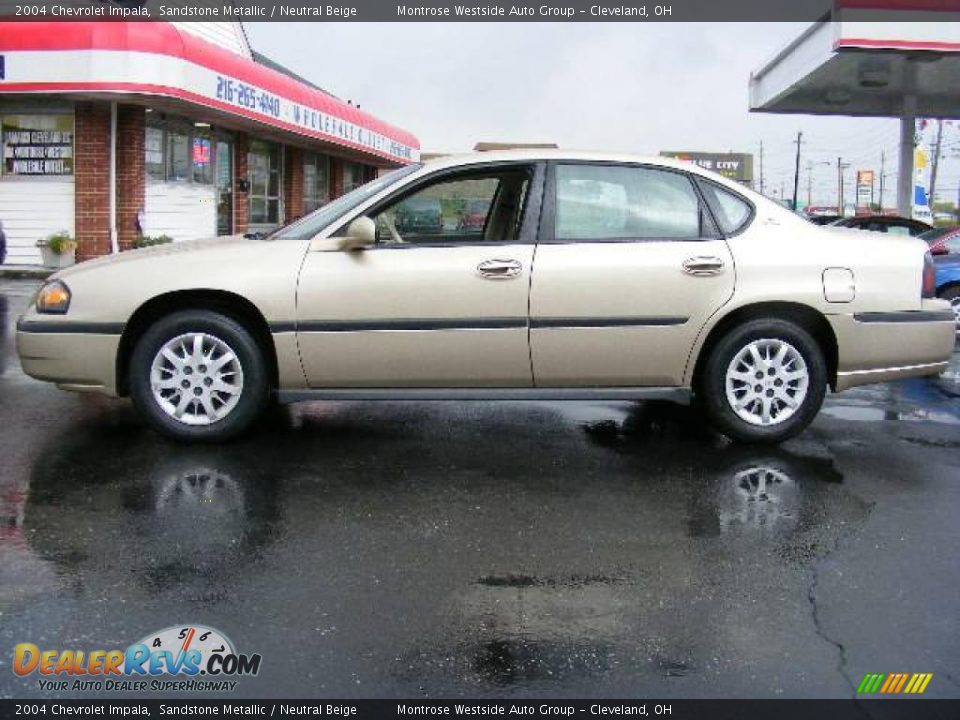 2004 Chevrolet Impala Sandstone Metallic / Neutral Beige Photo #2
