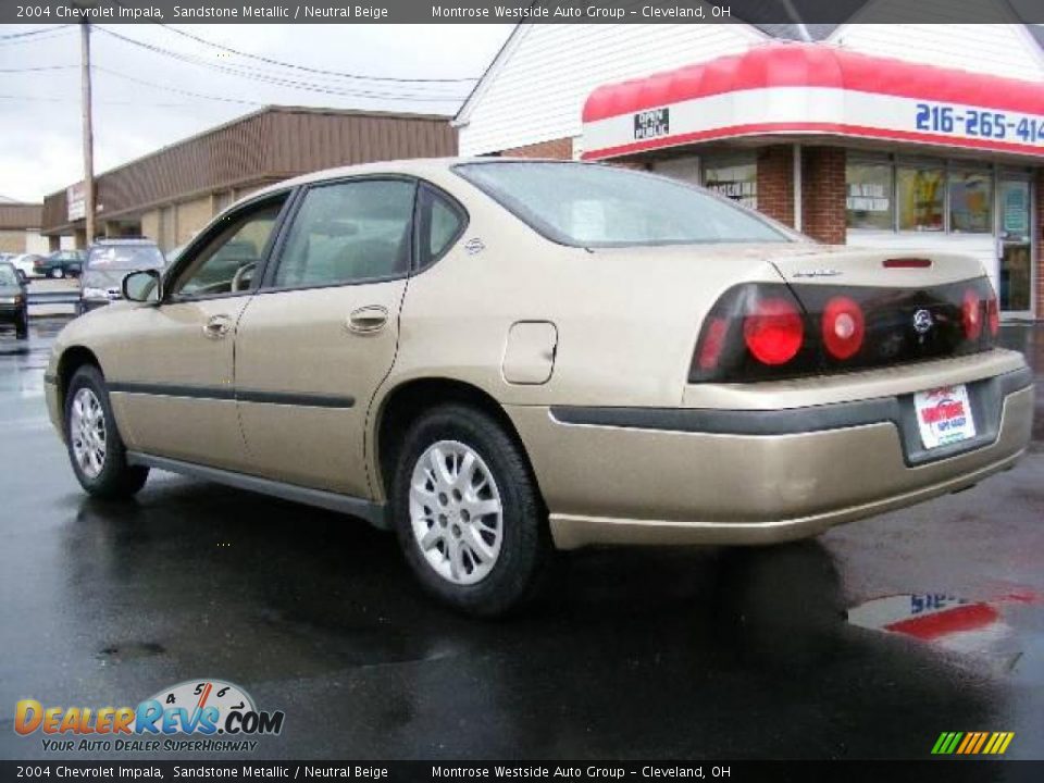 2004 Chevrolet Impala Sandstone Metallic / Neutral Beige Photo #3