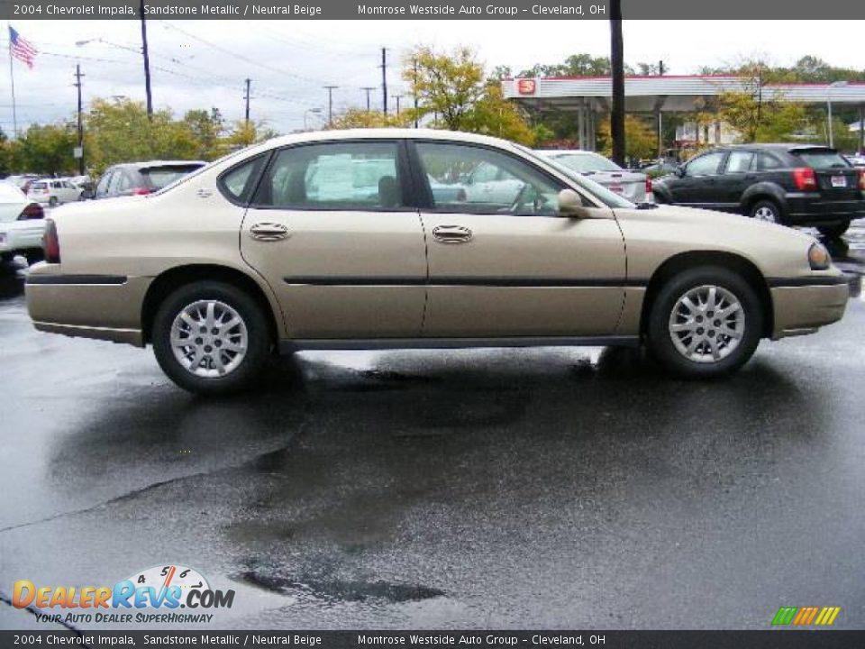 2004 Chevrolet Impala Sandstone Metallic / Neutral Beige Photo #6