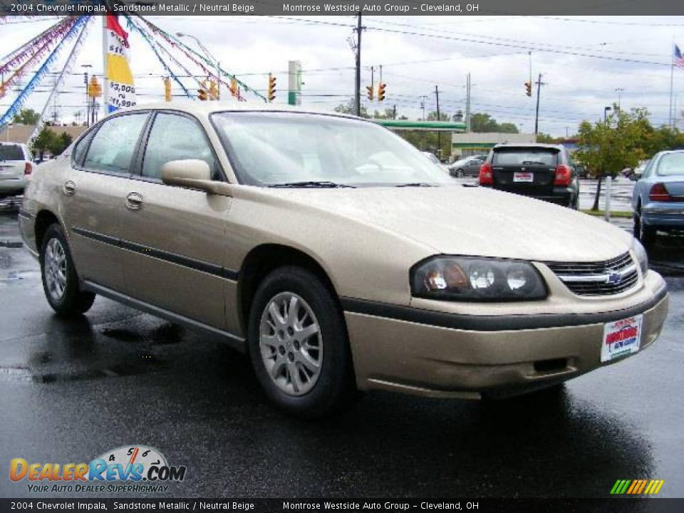 2004 Chevrolet Impala Sandstone Metallic / Neutral Beige Photo #7