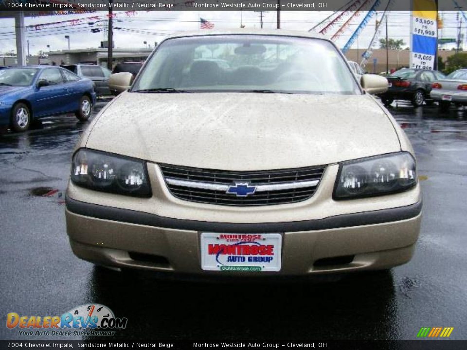 2004 Chevrolet Impala Sandstone Metallic / Neutral Beige Photo #8