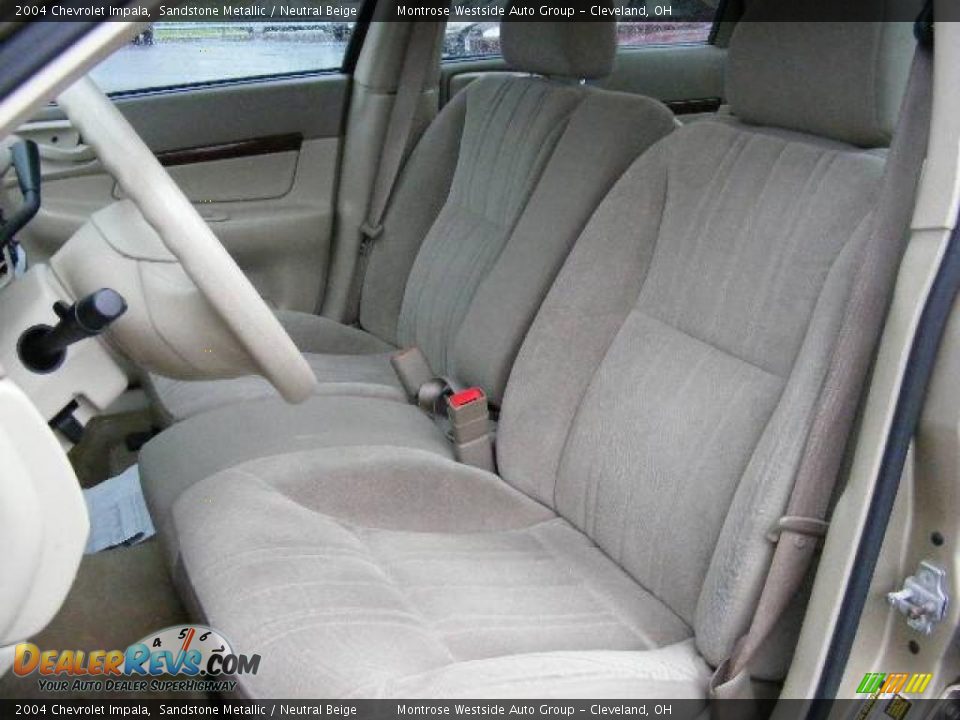 2004 Chevrolet Impala Sandstone Metallic / Neutral Beige Photo #9