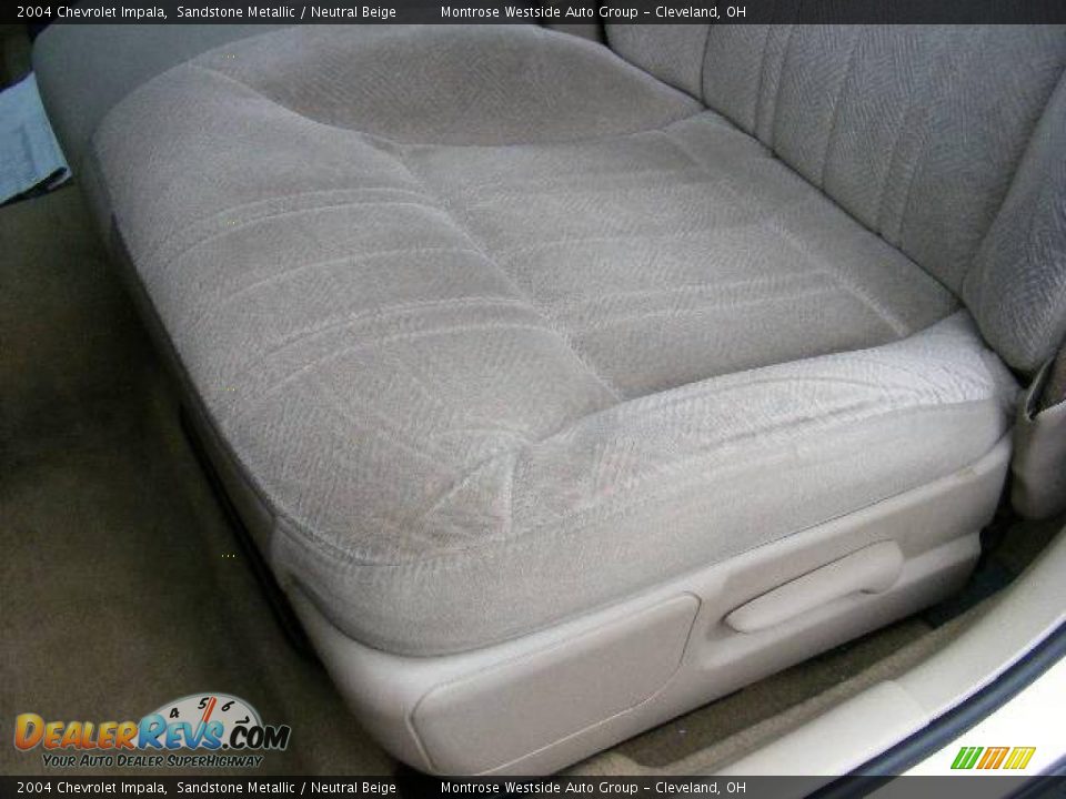 2004 Chevrolet Impala Sandstone Metallic / Neutral Beige Photo #10