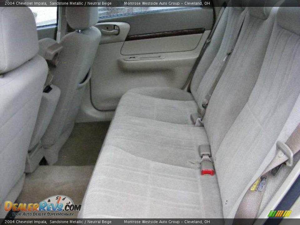 2004 Chevrolet Impala Sandstone Metallic / Neutral Beige Photo #11