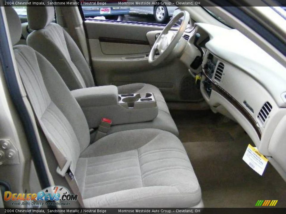 2004 Chevrolet Impala Sandstone Metallic / Neutral Beige Photo #13