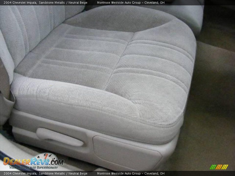 2004 Chevrolet Impala Sandstone Metallic / Neutral Beige Photo #14
