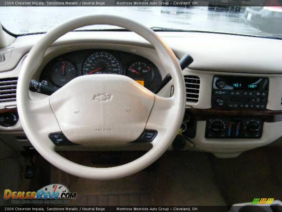 2004 Chevrolet Impala Sandstone Metallic / Neutral Beige Photo #15