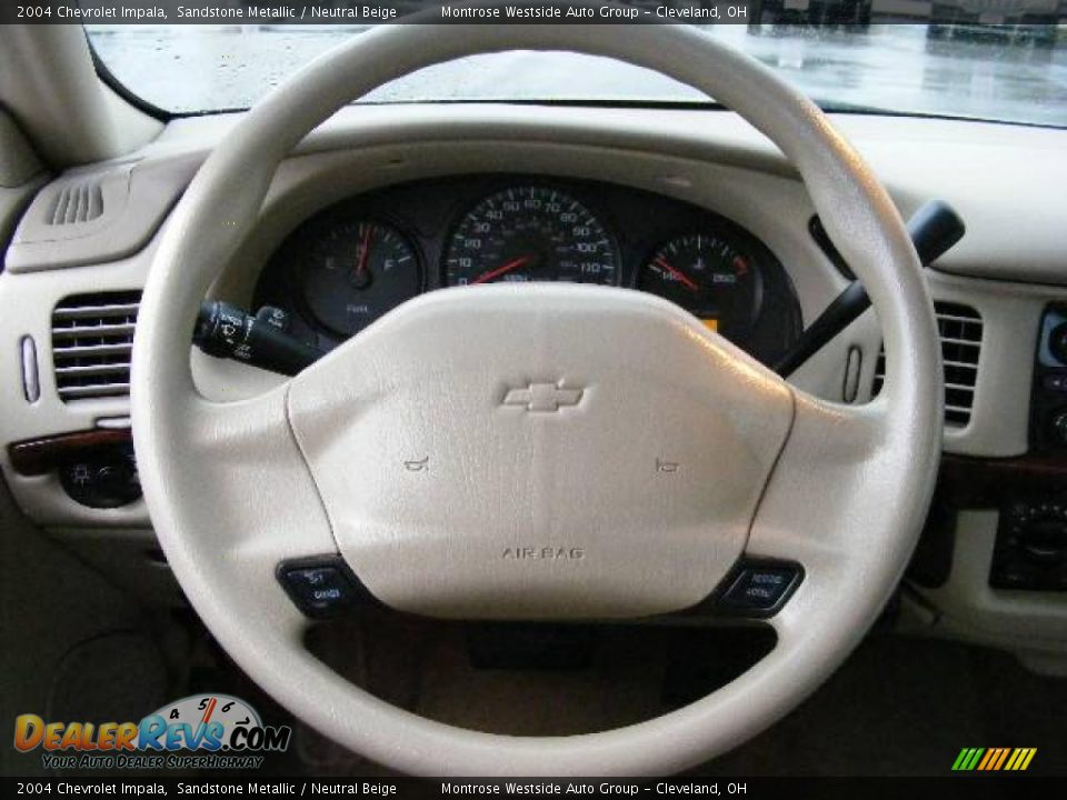 2004 Chevrolet Impala Sandstone Metallic / Neutral Beige Photo #16