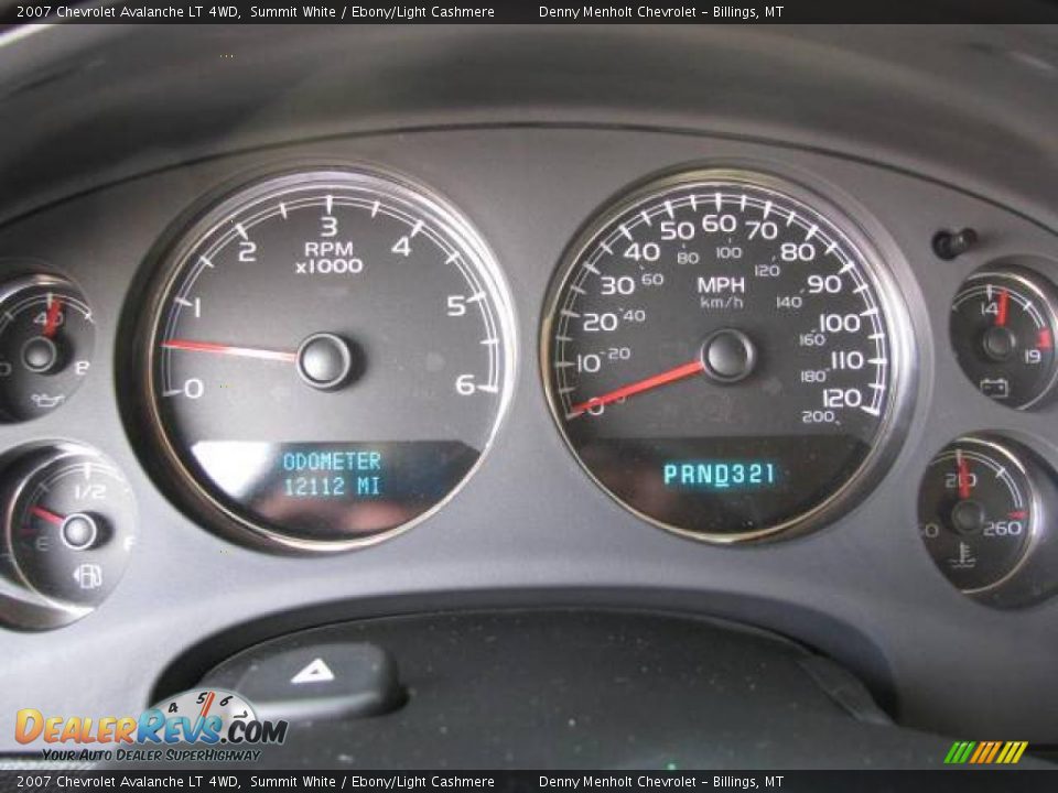 2007 Chevrolet Avalanche LT 4WD Summit White / Ebony/Light Cashmere Photo #20
