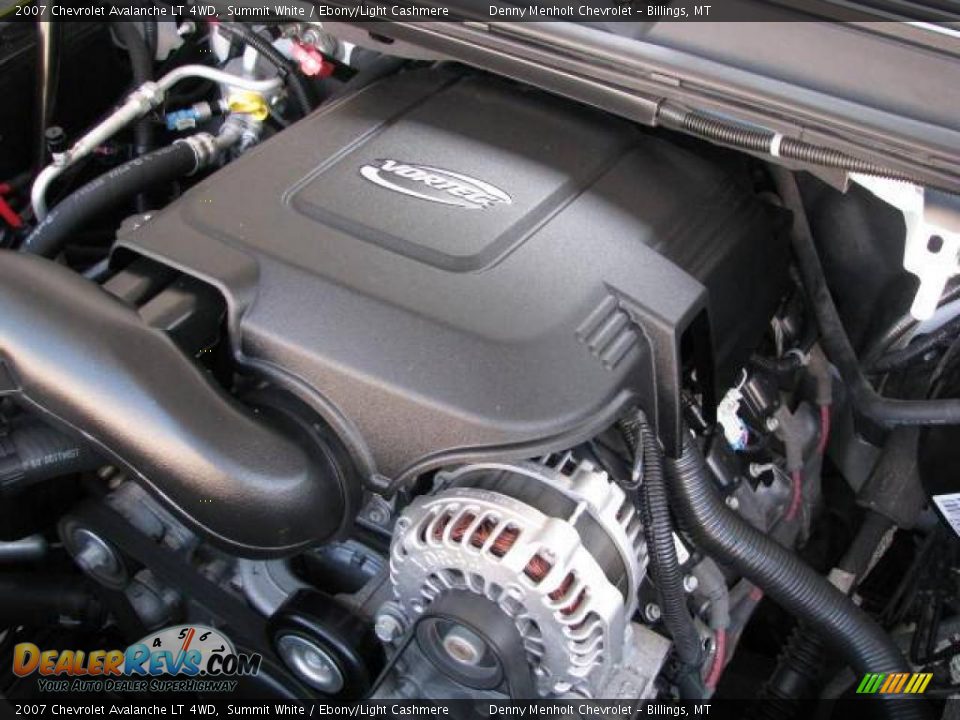 2007 Chevrolet Avalanche LT 4WD Summit White / Ebony/Light Cashmere Photo #21