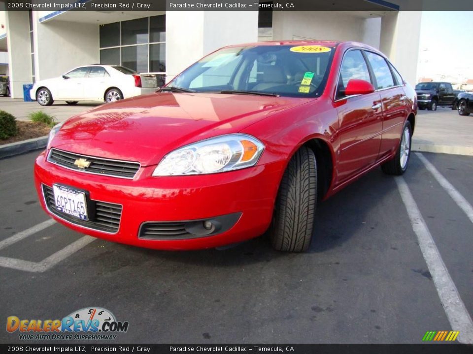 2008 Chevrolet Impala LTZ Precision Red / Gray Photo #1