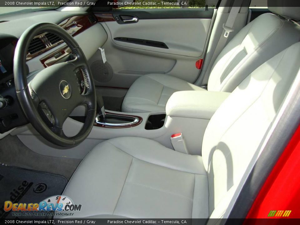 2008 Chevrolet Impala LTZ Precision Red / Gray Photo #9