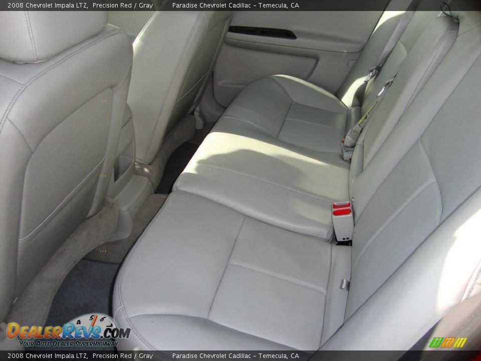 2008 Chevrolet Impala LTZ Precision Red / Gray Photo #10