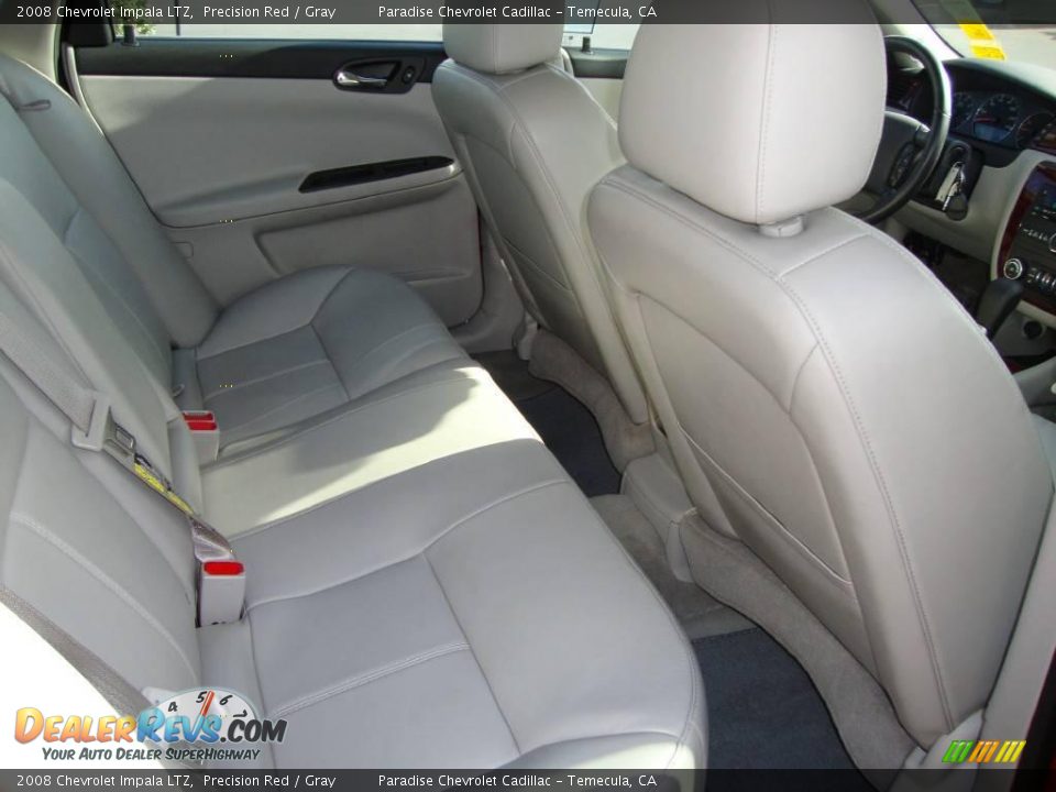2008 Chevrolet Impala LTZ Precision Red / Gray Photo #11