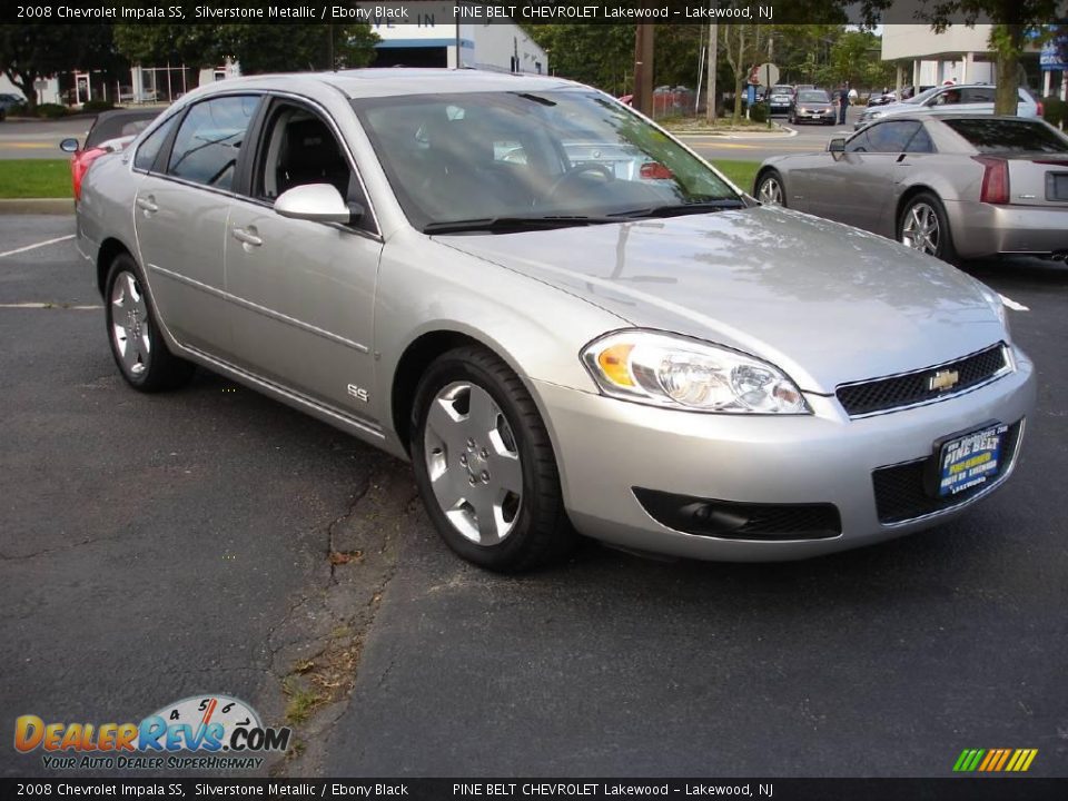 2008 Chevrolet Impala SS Silverstone Metallic / Ebony Black Photo #2