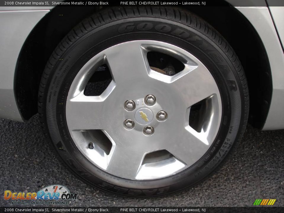2008 Chevrolet Impala SS Silverstone Metallic / Ebony Black Photo #6