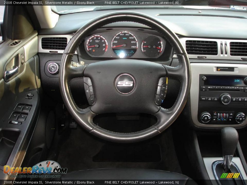 2008 Chevrolet Impala SS Silverstone Metallic / Ebony Black Photo #11