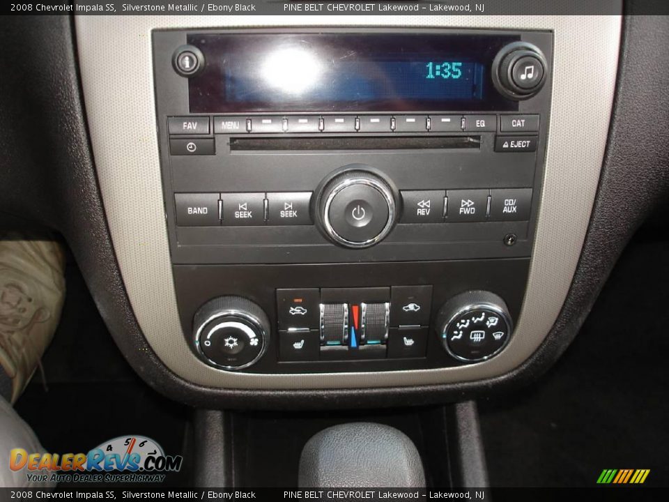 2008 Chevrolet Impala SS Silverstone Metallic / Ebony Black Photo #13