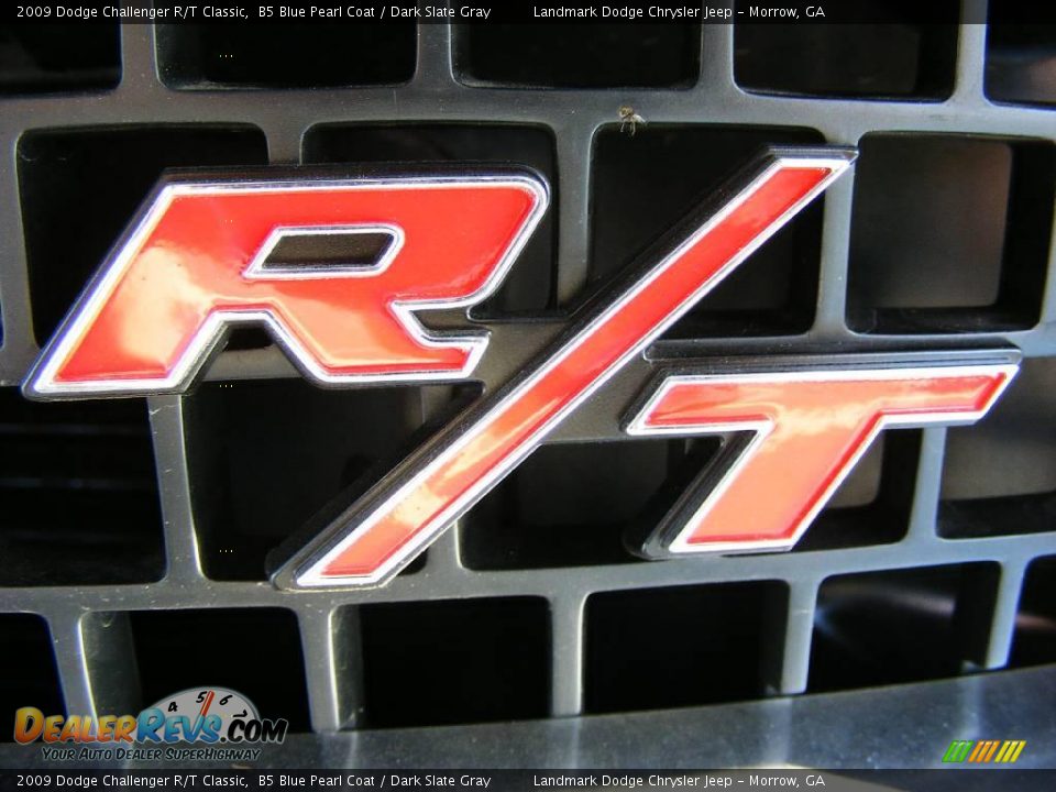 2009 Dodge Challenger R/T Classic B5 Blue Pearl Coat / Dark Slate Gray Photo #5