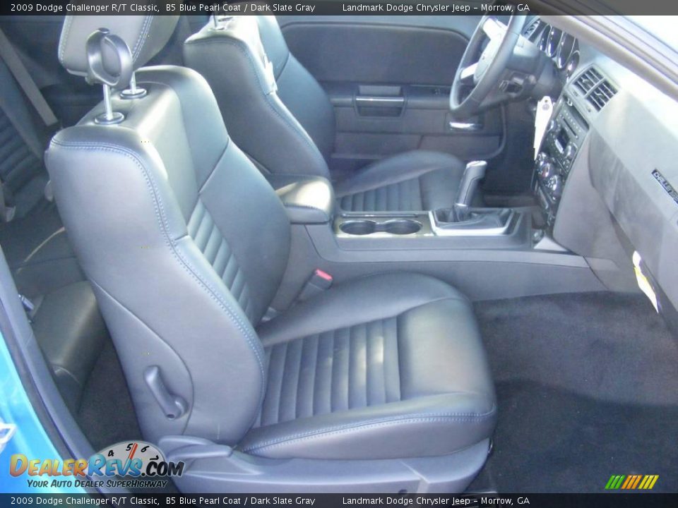 2009 Dodge Challenger R/T Classic B5 Blue Pearl Coat / Dark Slate Gray Photo #8