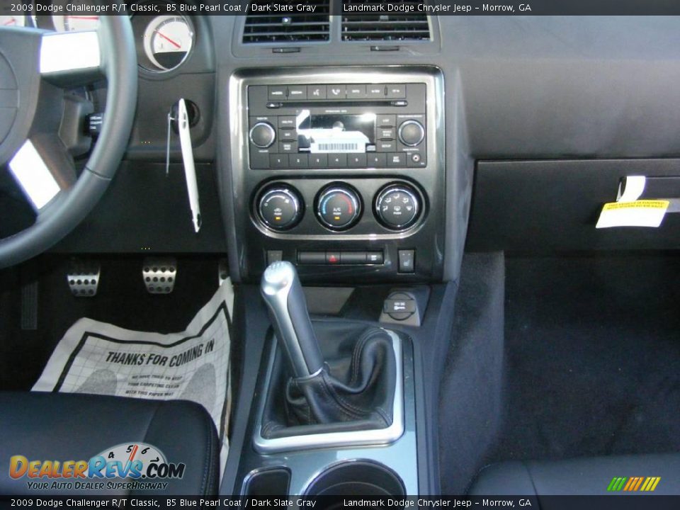 2009 Dodge Challenger R/T Classic B5 Blue Pearl Coat / Dark Slate Gray Photo #9