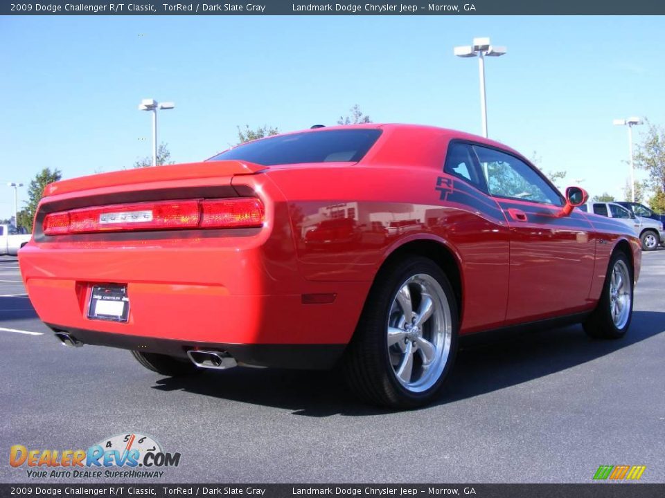 2009 Dodge Challenger R/T Classic TorRed / Dark Slate Gray Photo #3
