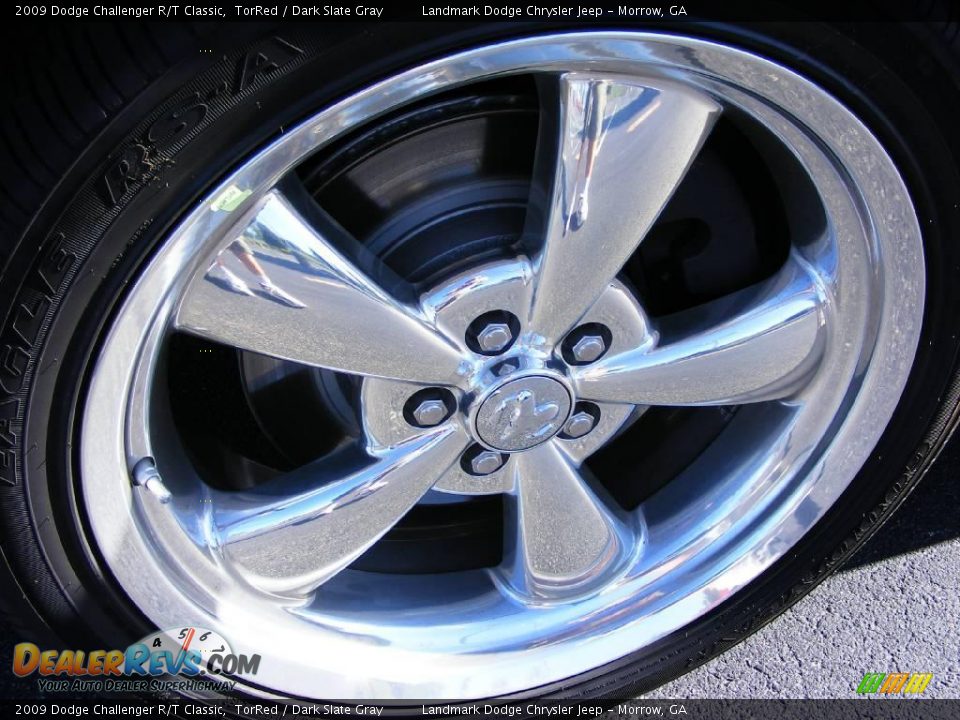 2009 Dodge Challenger R/T Classic TorRed / Dark Slate Gray Photo #7