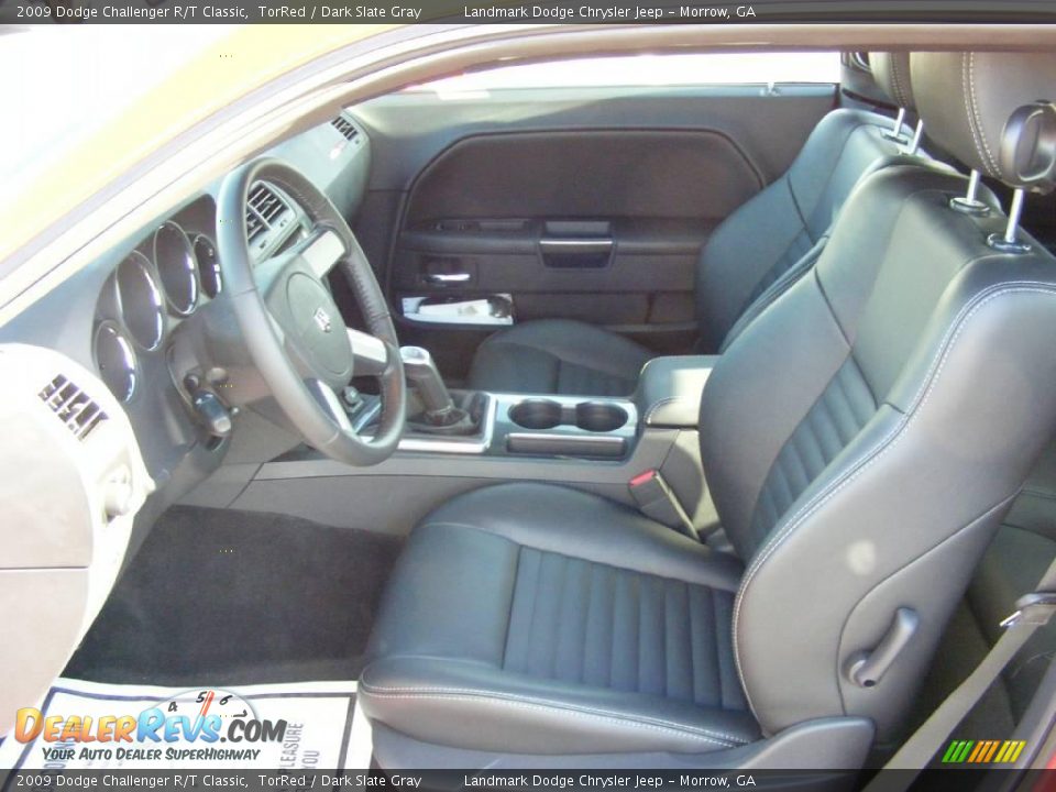 2009 Dodge Challenger R/T Classic TorRed / Dark Slate Gray Photo #8