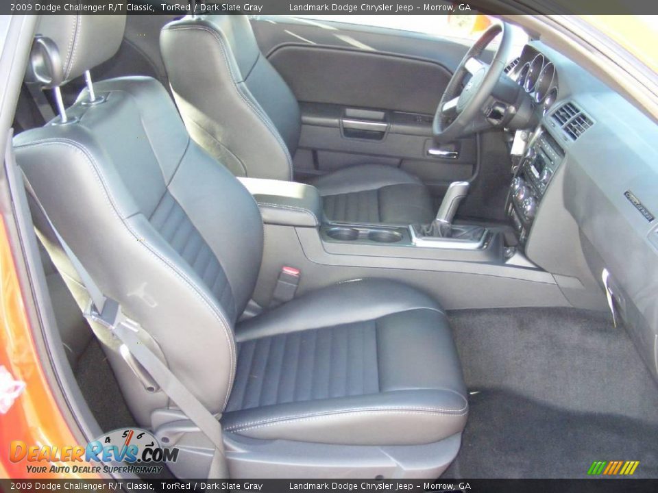 2009 Dodge Challenger R/T Classic TorRed / Dark Slate Gray Photo #9