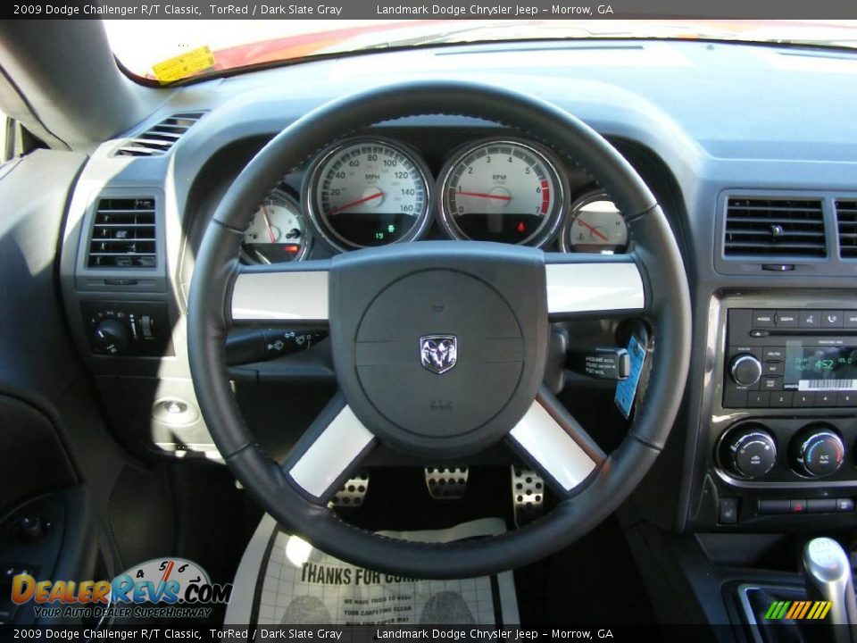 2009 Dodge Challenger R/T Classic TorRed / Dark Slate Gray Photo #11