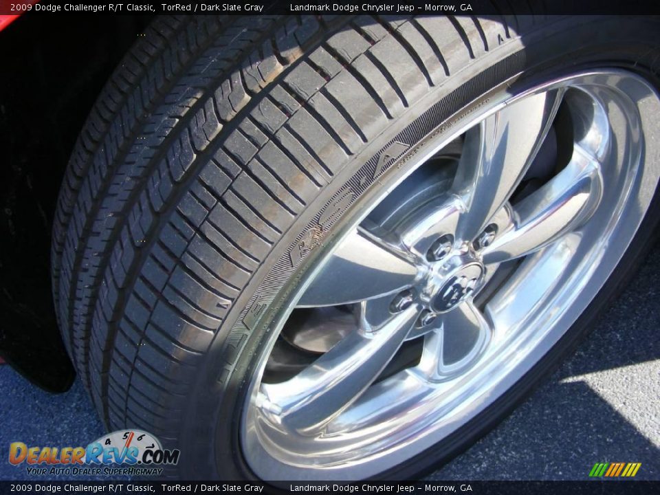 2009 Dodge Challenger R/T Classic TorRed / Dark Slate Gray Photo #13