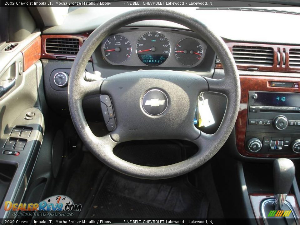 2009 Chevrolet Impala LT Mocha Bronze Metallic / Ebony Photo #10