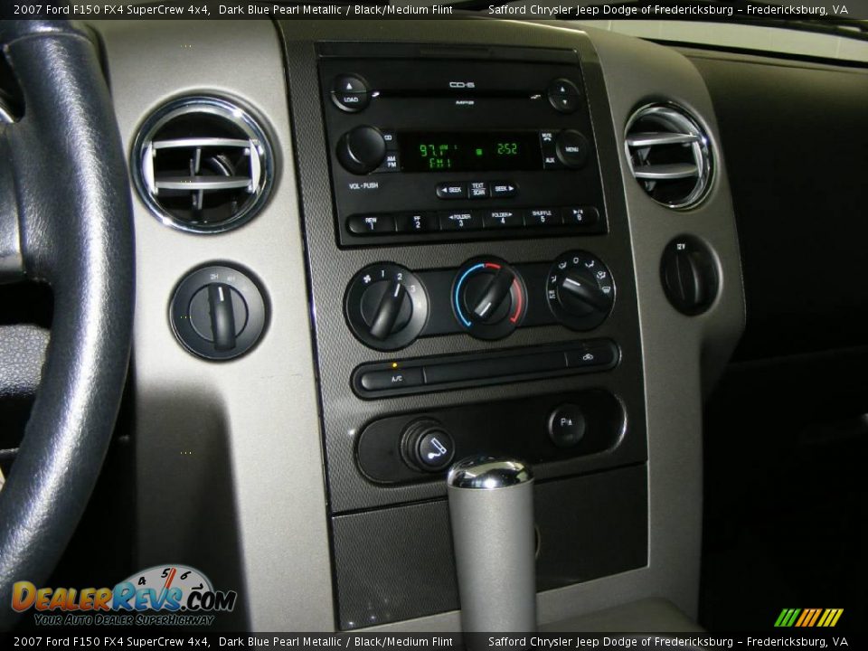 2007 Ford F150 FX4 SuperCrew 4x4 Dark Blue Pearl Metallic / Black/Medium Flint Photo #23
