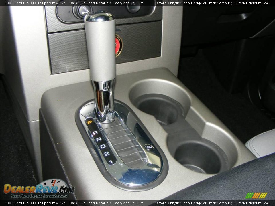 2007 Ford F150 FX4 SuperCrew 4x4 Dark Blue Pearl Metallic / Black/Medium Flint Photo #24