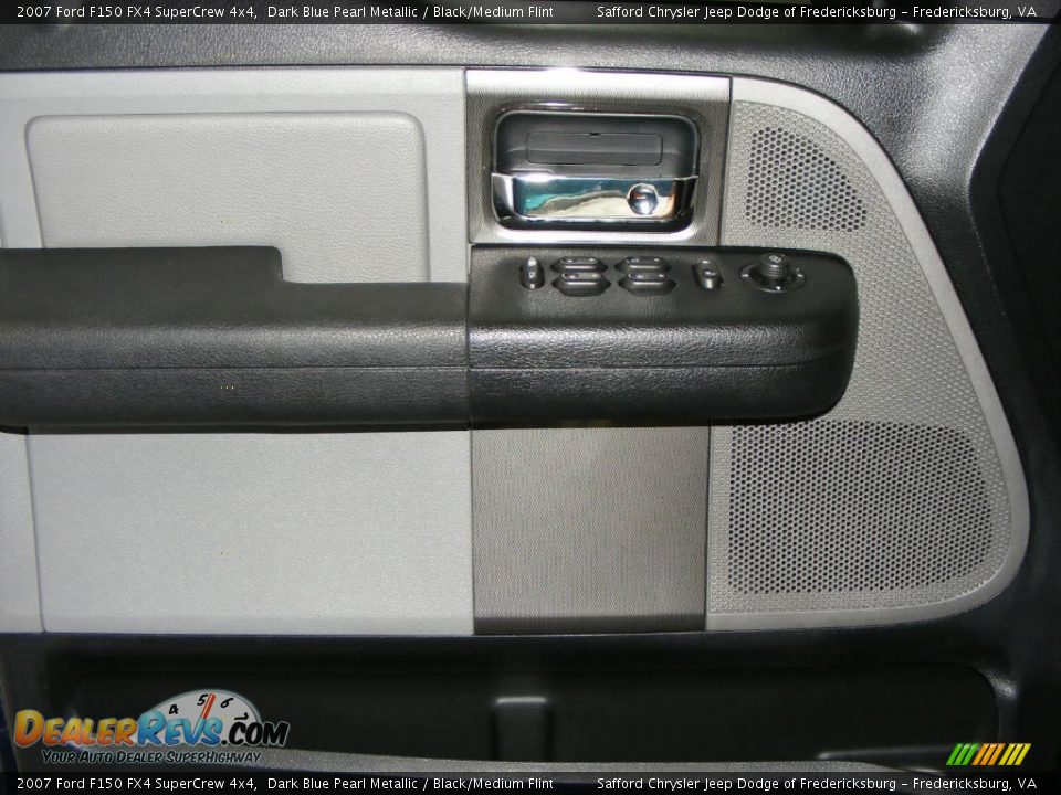 2007 Ford F150 FX4 SuperCrew 4x4 Dark Blue Pearl Metallic / Black/Medium Flint Photo #25